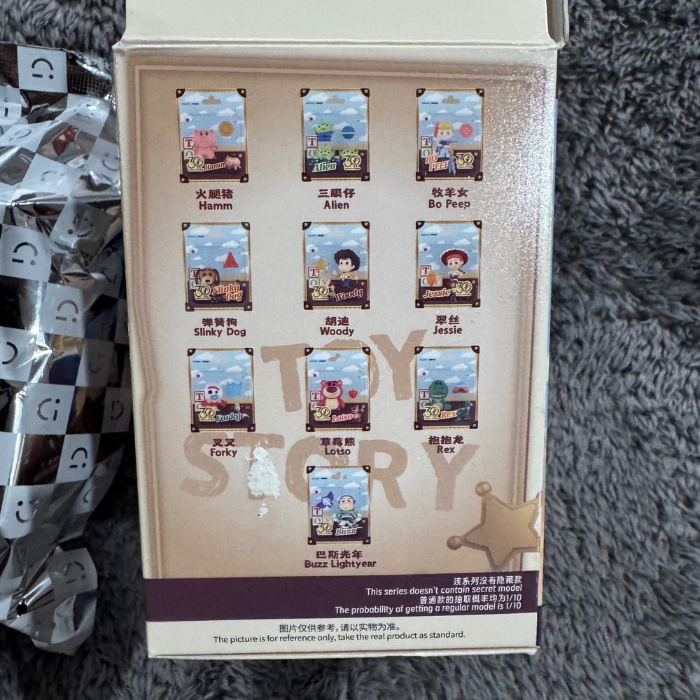 Disney Pixar Toy Story 30 Years Miniso Blind Box Lotso Figure Sealed Bag - Picture 3 of 4
